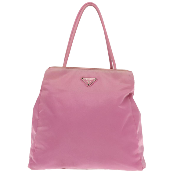 PRADA Tote Bag Nylon Pink Auth 95413 - Picture 13 of 16